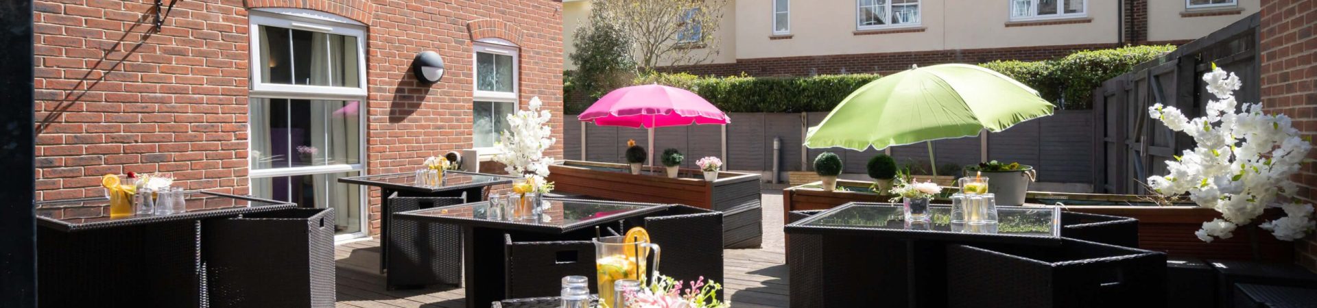 Aranlaw House's Garden Patio