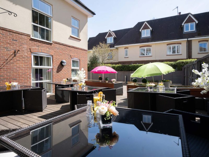 Aranlaw House's Garden Patio