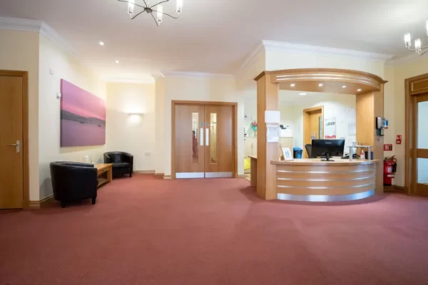 Branksome Park's Welcoming Reception Area